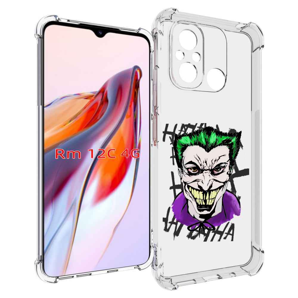 

Чехол MyPads Джокер-крейзи для Xiaomi Redmi 12C / Poco C55, Tocco