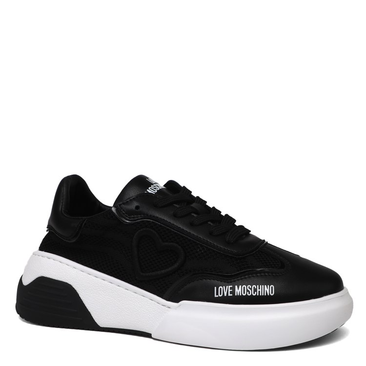 

Кроссовки женские Love Moschino JA15415G черные 39 EU, Черный, JA15415G