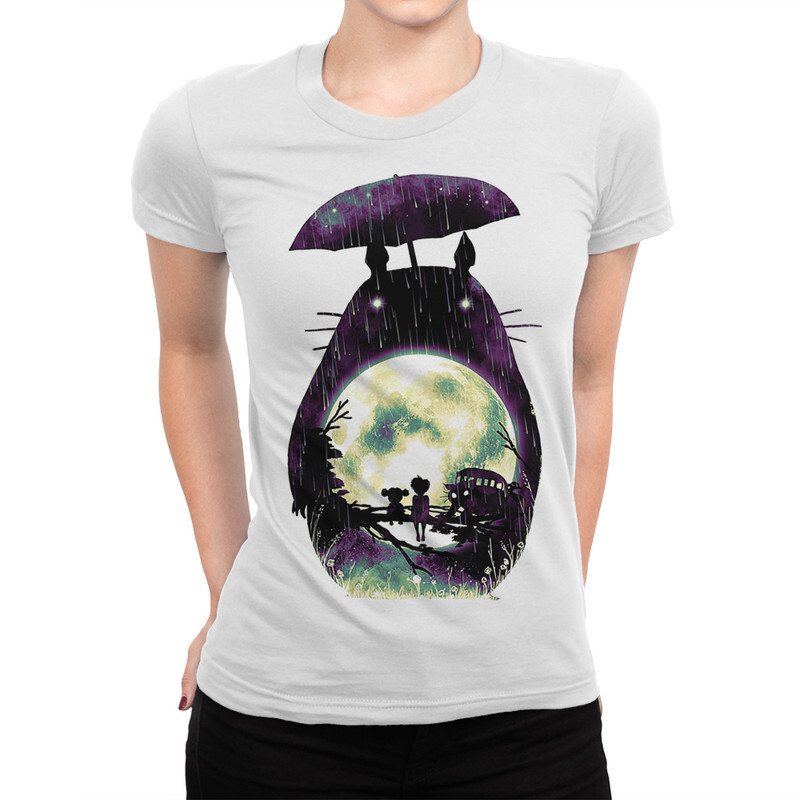 

Футболка женская Dream Shirts Мой Сосед Тоторо 350050111 белая L, Белый, Мой Сосед Тоторо 350050111