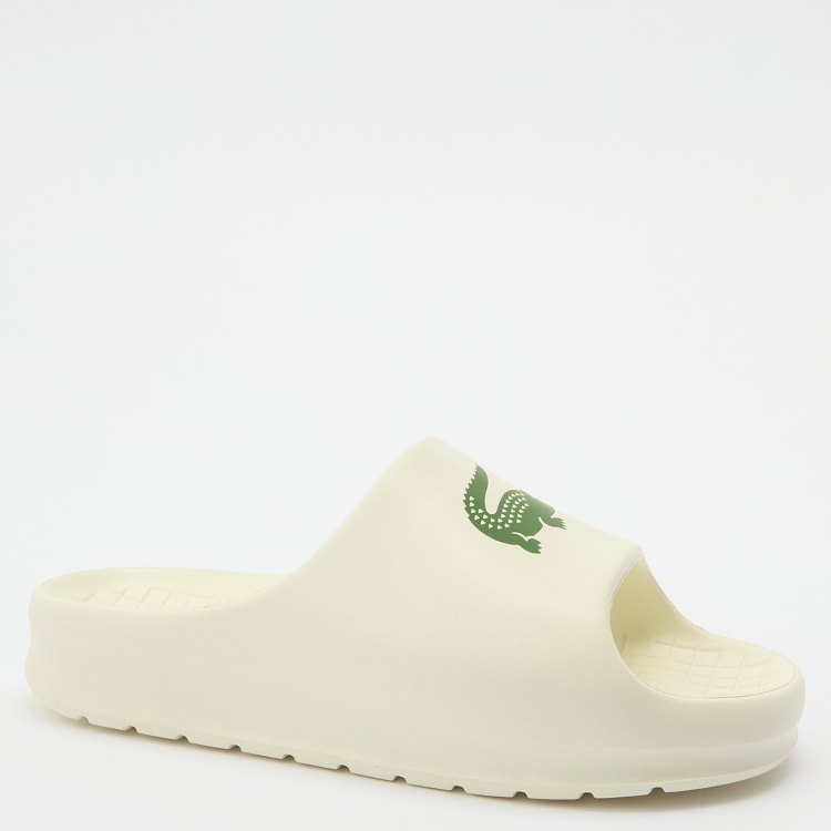 Сланцы женские Lacoste 746CFA0028 бежевые 37 EU