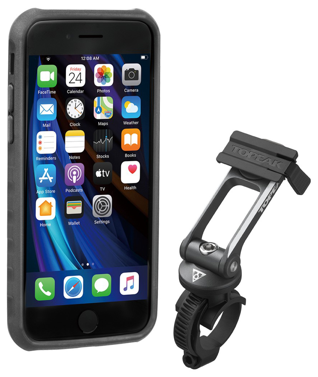 Чехол для смартфона Topeak RideCase for iPhone SE (2nd gen) and iPhone 8/7 Черный