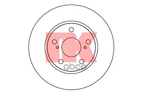 

2045121nk_диск тормозной передний toyota auris 1.4/1.6 ti 07>