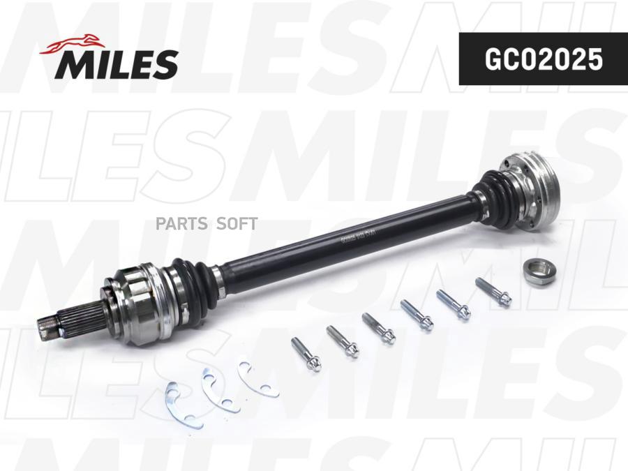 

Привод в сборе bmw e90/e81/e87 2.5-3.0 05- прав. Miles GC02025