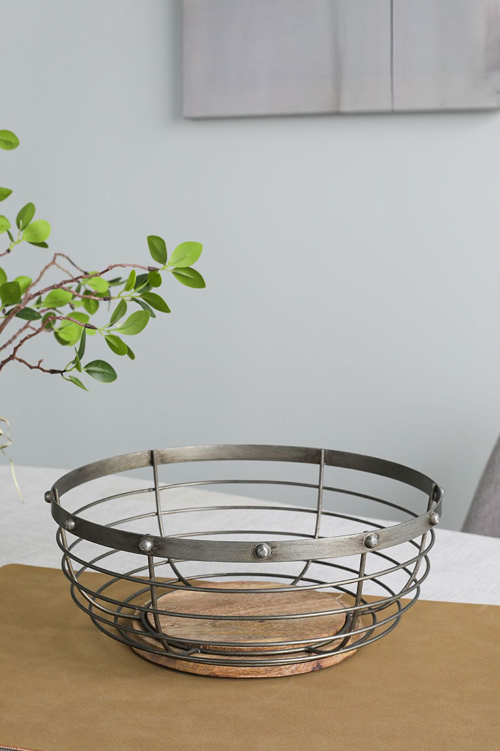 

Корзина для фруктов Kitchen Craft стальной 12х28 см INDFRUITBASK