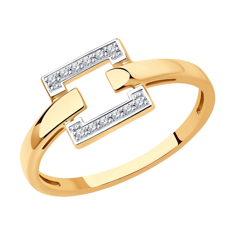 

Кольцо из золота р.  SOKOLOV Diamonds 1012265, бриллиант, 1012265