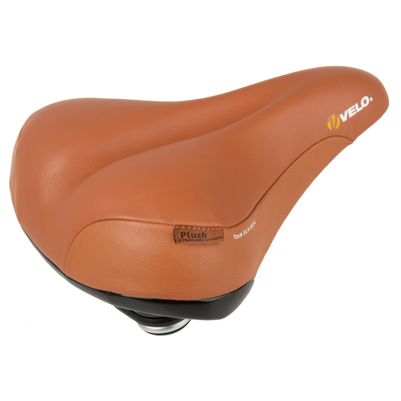 

Седло Velo Elastomer Коричневый, Elastomer