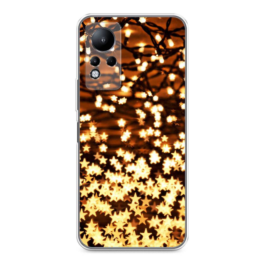 

Чехол для Infinix Note 11/12 G88 "Новогодняя гирлянда", Золотистый, 3100450-5
