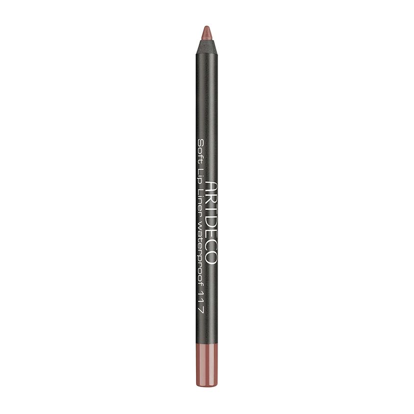 

Карандаш Artdeco Soft Lip Liner Waterproof водостойкий тон 117 Rosy nude 5 г, Розовый