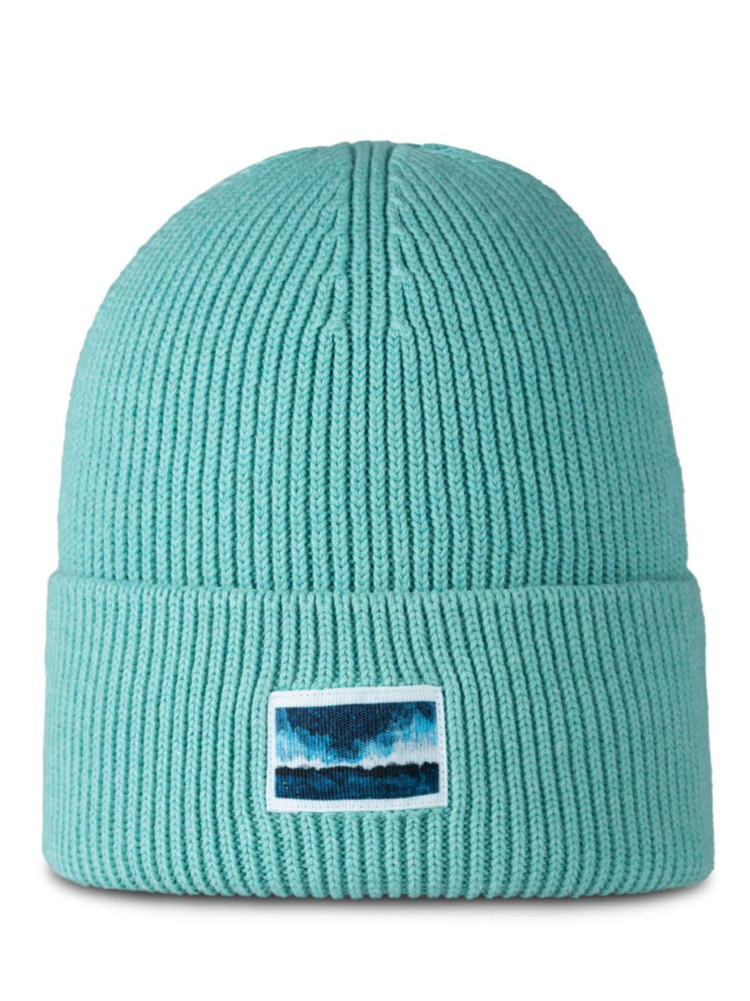 

Шапка бини унисекс Buff Knitted Hat зеленая, Бирюзовый, Knitted Hat
