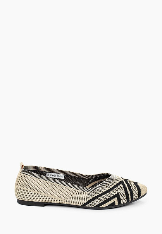 

Балетки женские Nobbaro бежевые 39 RU, Бежевый, 15NB-08-02W4