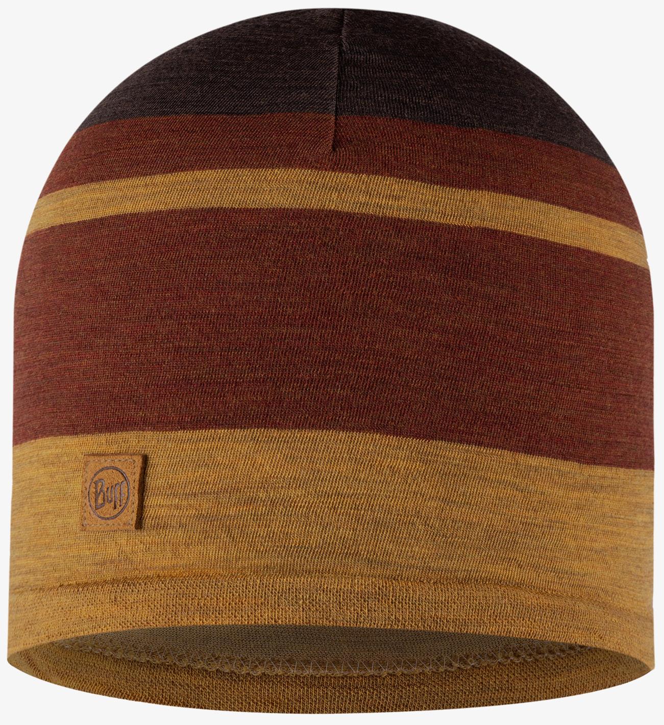 

Шапка бини унисекс Buff Merino Move Hat коричневая, Коричневый, Merino Move Hat
