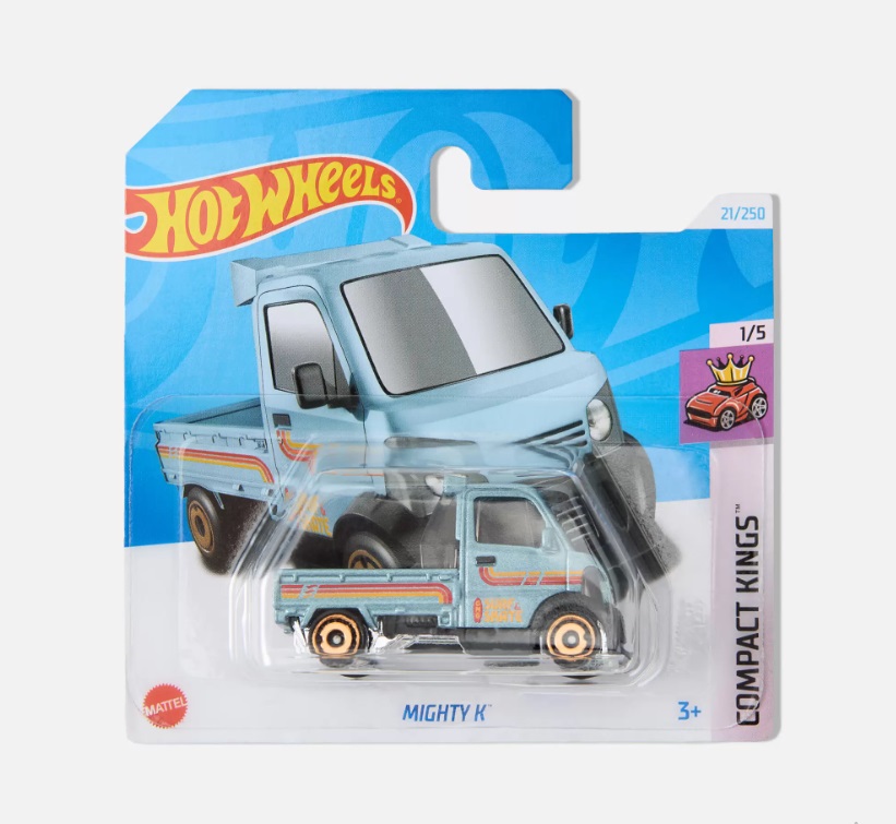 

Машинка базовой коллекции Hot Wheels MIGHTY K голубая 5785 HTC17, Голубой