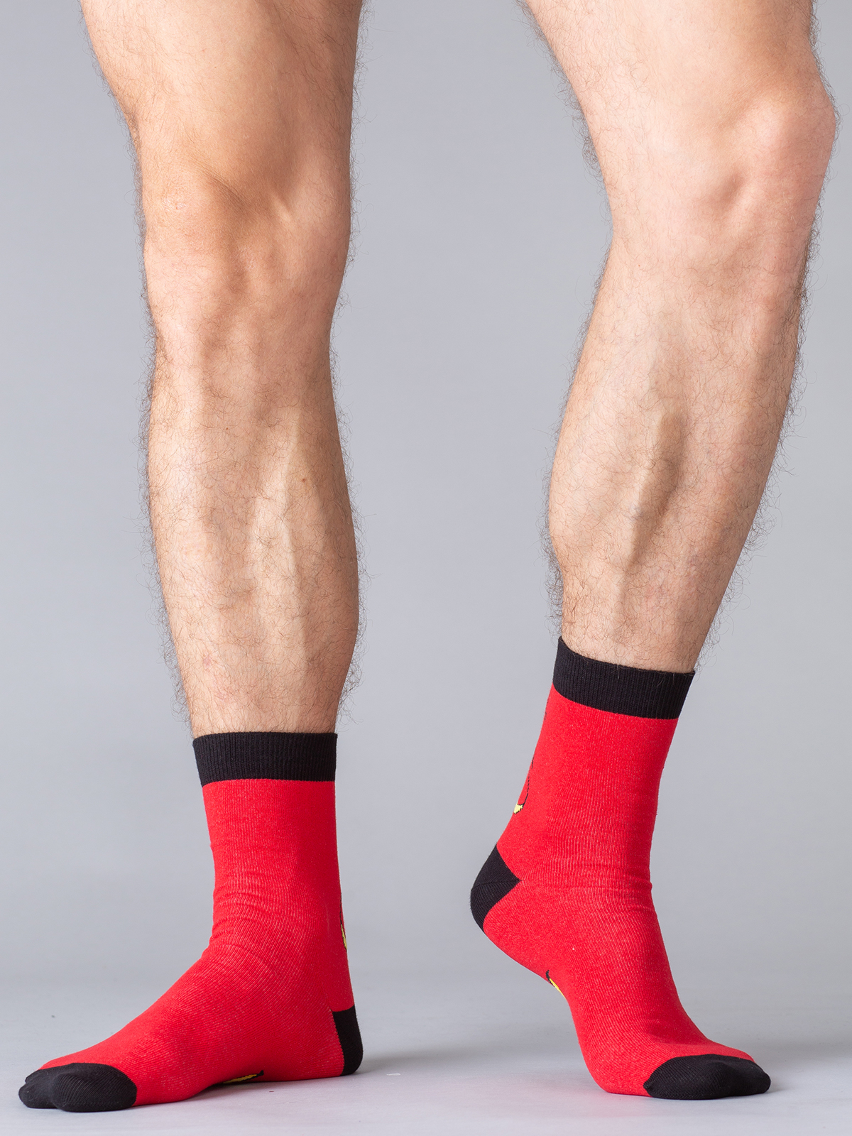 

Носки мужские Omsa for men FREE STYLE 601 красные 42-44, Красный, FREE STYLE 601