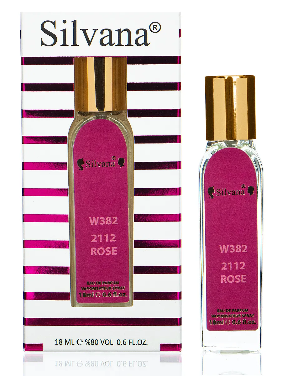 

Парфюмерная вода Silvana W382 2112 ROSE, 18 ml, W382 2112 ROSE