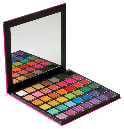 

Радужная палетка теней для глаз BY BEAUTY BAY BRIGHT 42 COLOUR PALETTE, BRIGHT 42