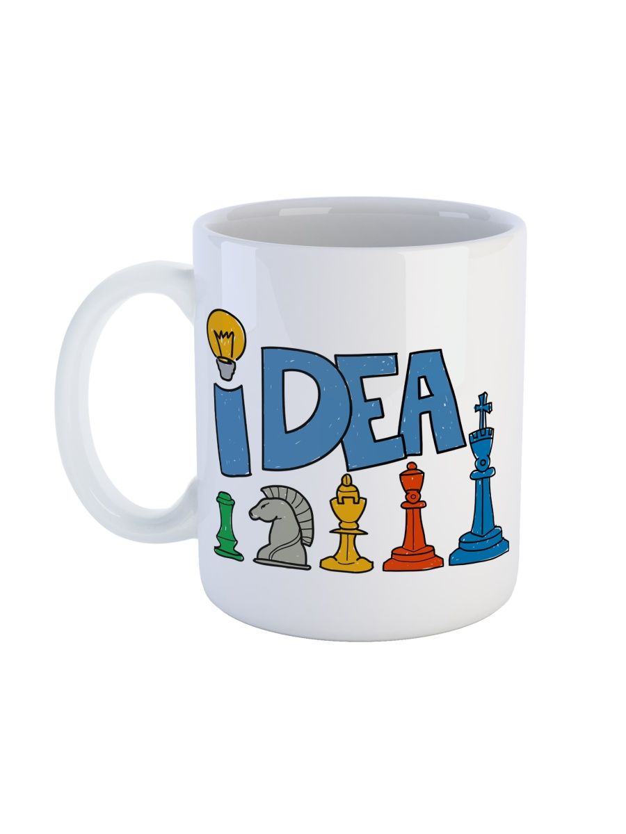

Кружка Каждому Своё Шахматы, Chess, Каспаров 330 мл, CU-SPSH7-W/S