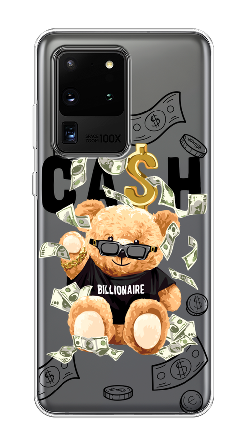 

Чехол на Samsung Galaxy S20 Ultra "Big cash", Черный;серый;бежевый, 29450-6