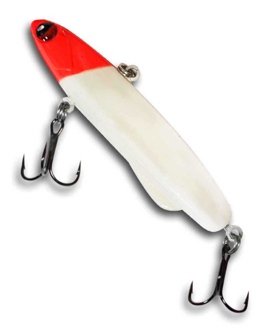 

Раттлин виб для зимней рыбалки BAT SHIRITEN BATON 70 16 гр silicon цвет. 916, Красный;бежевый;белый, SHIRITEN BATON
