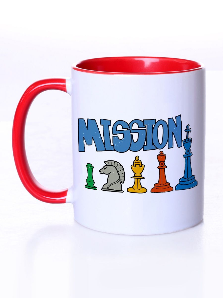 

Кружка Каждому Своё Шахматы, Chess, Каспаров 330 мл, CU-SPSH9-RI/S