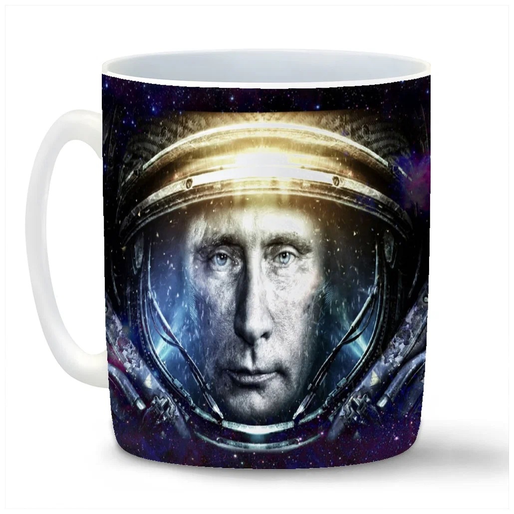 

Кружка CoolPodarok Путин космонавт