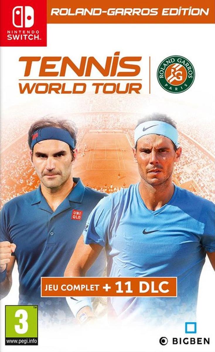 Игра Tennis World Tour: Roland Garros Edition (NS, полностью на русском языке)