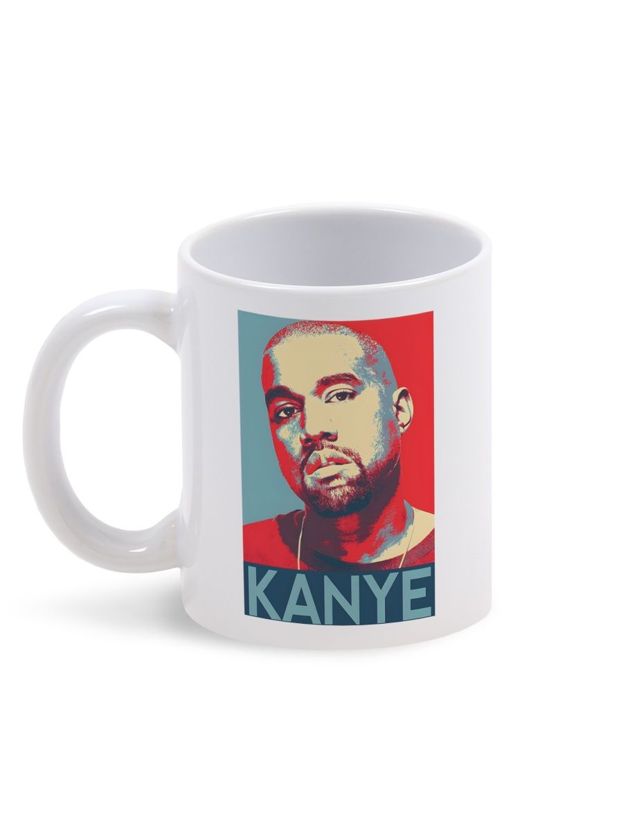 

Кружка Каждому Своё Канье Уэст, Kanye West, Yeezus 330 мл, CU-MZKW10-W/S