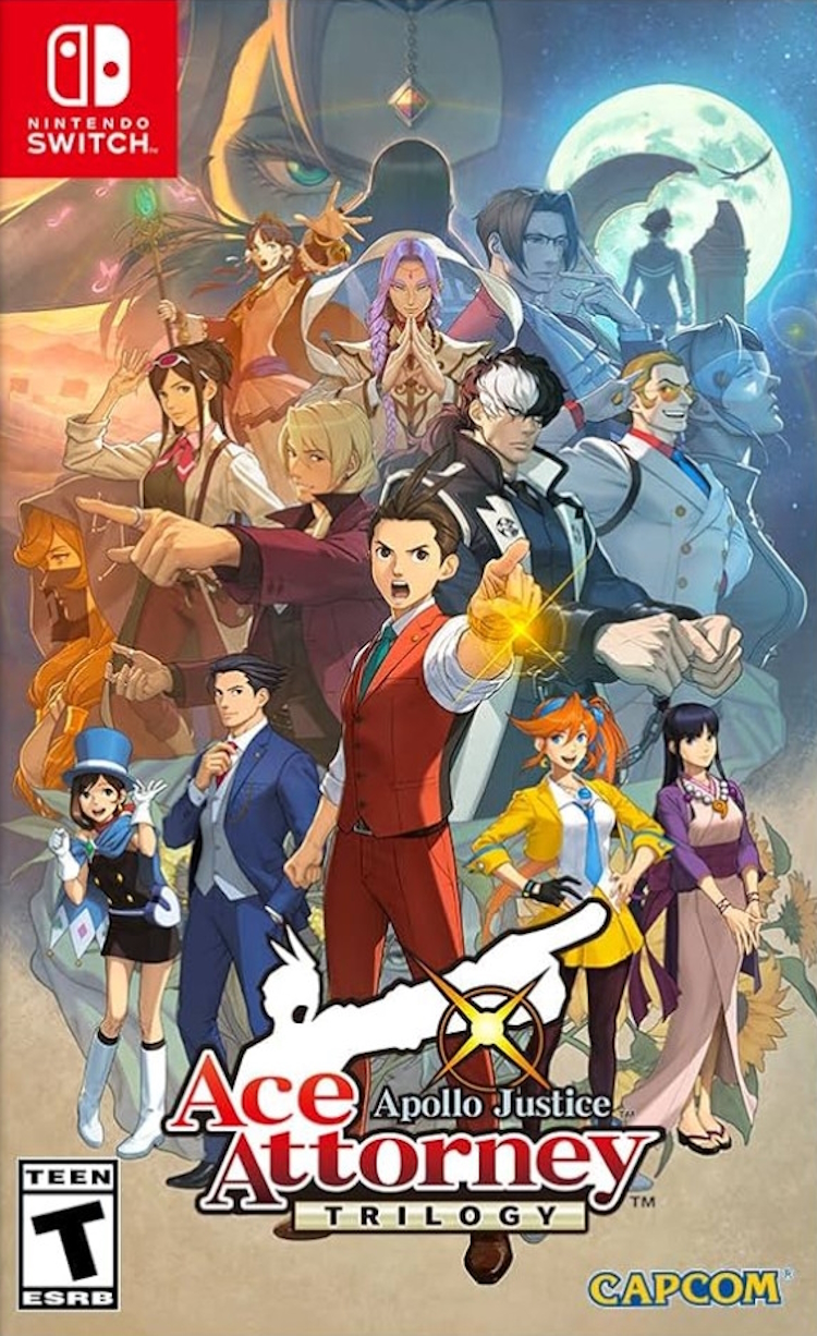 Игра Apollo Justice: Ace Attorney Trilogy (NS, полностью на иностранном языке)