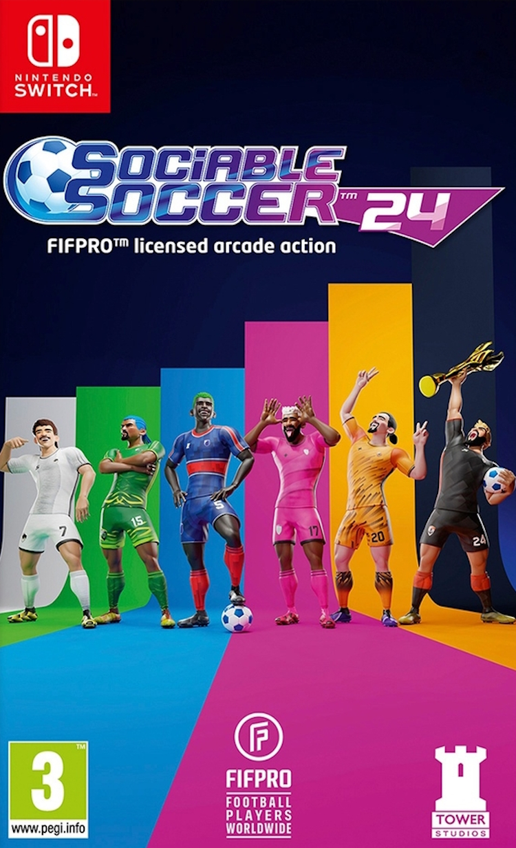 

Игра Sociable Soccer 24 (Nintendo Switch, русские субтитры), Sociable Soccer 24
