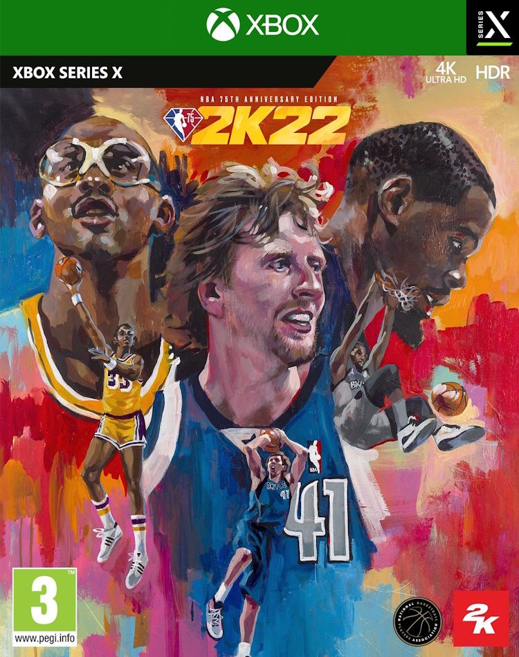 

Игра NBA 2K22 75th Anniversary Edition (Xbox Series X, полностью на иностранном языке), NBA 2K22 75th Anniversary Edition