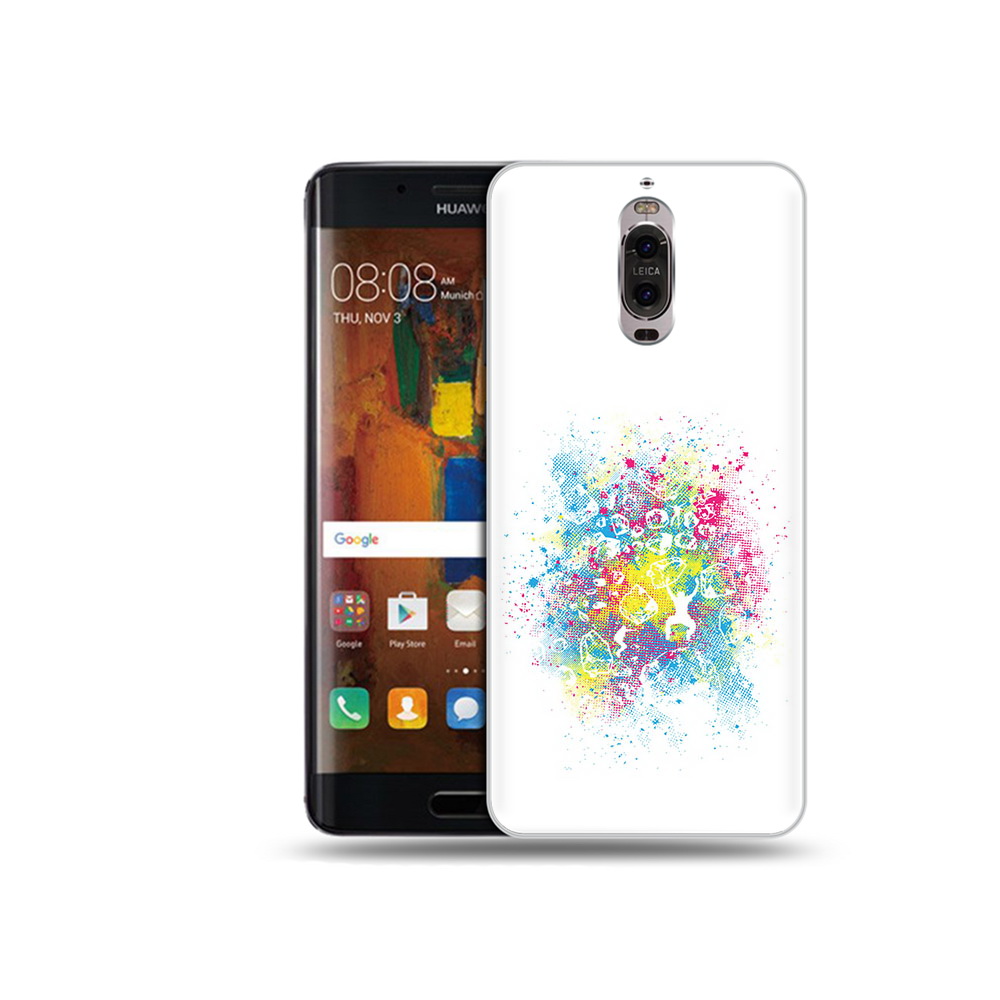

Чехол MyPads Tocco для Huawei Mate 9 Pro акварель абстракция (PT50613.55.214), Прозрачный, Tocco