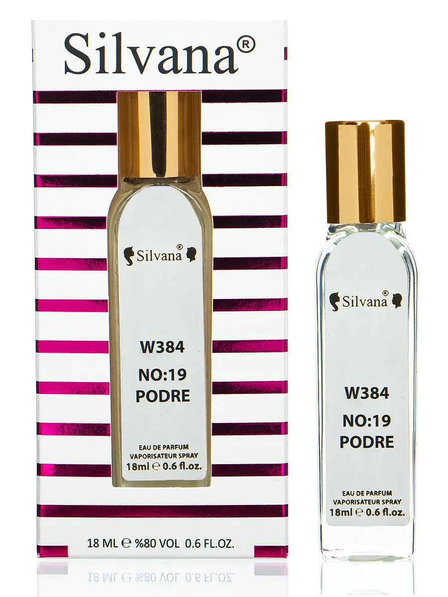 

Парфюмерная вода Silvana W384 No:19 PODRE, 18 ml, W384 No:19 PODRE