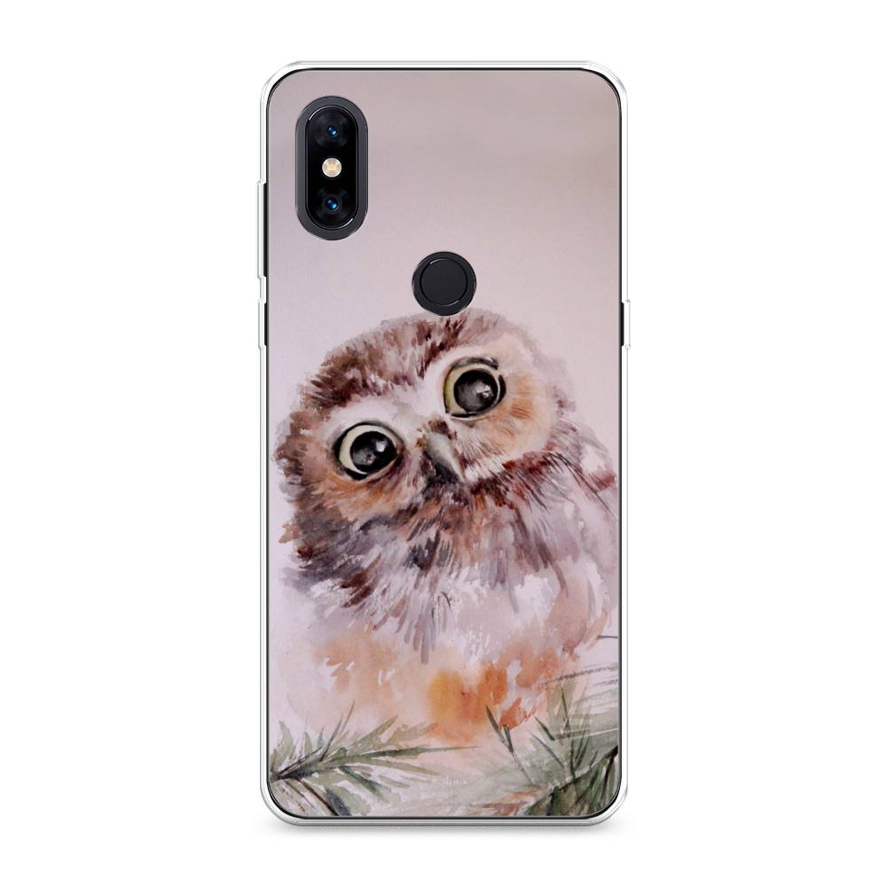 

Чехол Awog на Xiaomi Mi Mix 3 "Сова на розовом", Разноцветный, 34950-1