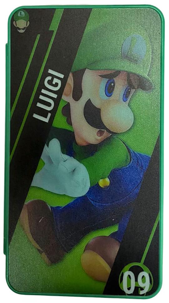Кейс для хранения 24 игровых картриджей Super Mario Luigi (Switch)