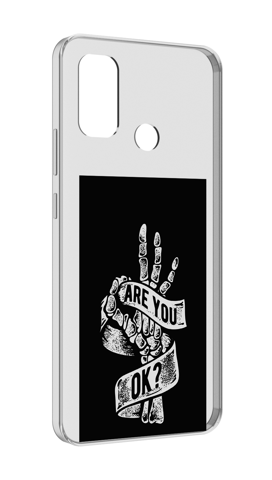 

Чехол MyPads рука-скелета для UleFone Note 10P/Note 10, Прозрачный, Tocco
