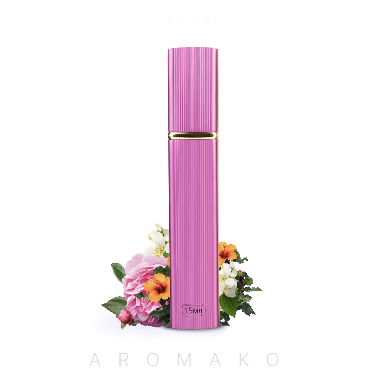 Парфюмерная вода для женщин девушек AromaKo Розовый мускус 15 мл тычинки для ов шарик мохнатый розовый d 1 5 2 см 1 букет 10 шт 10 см
