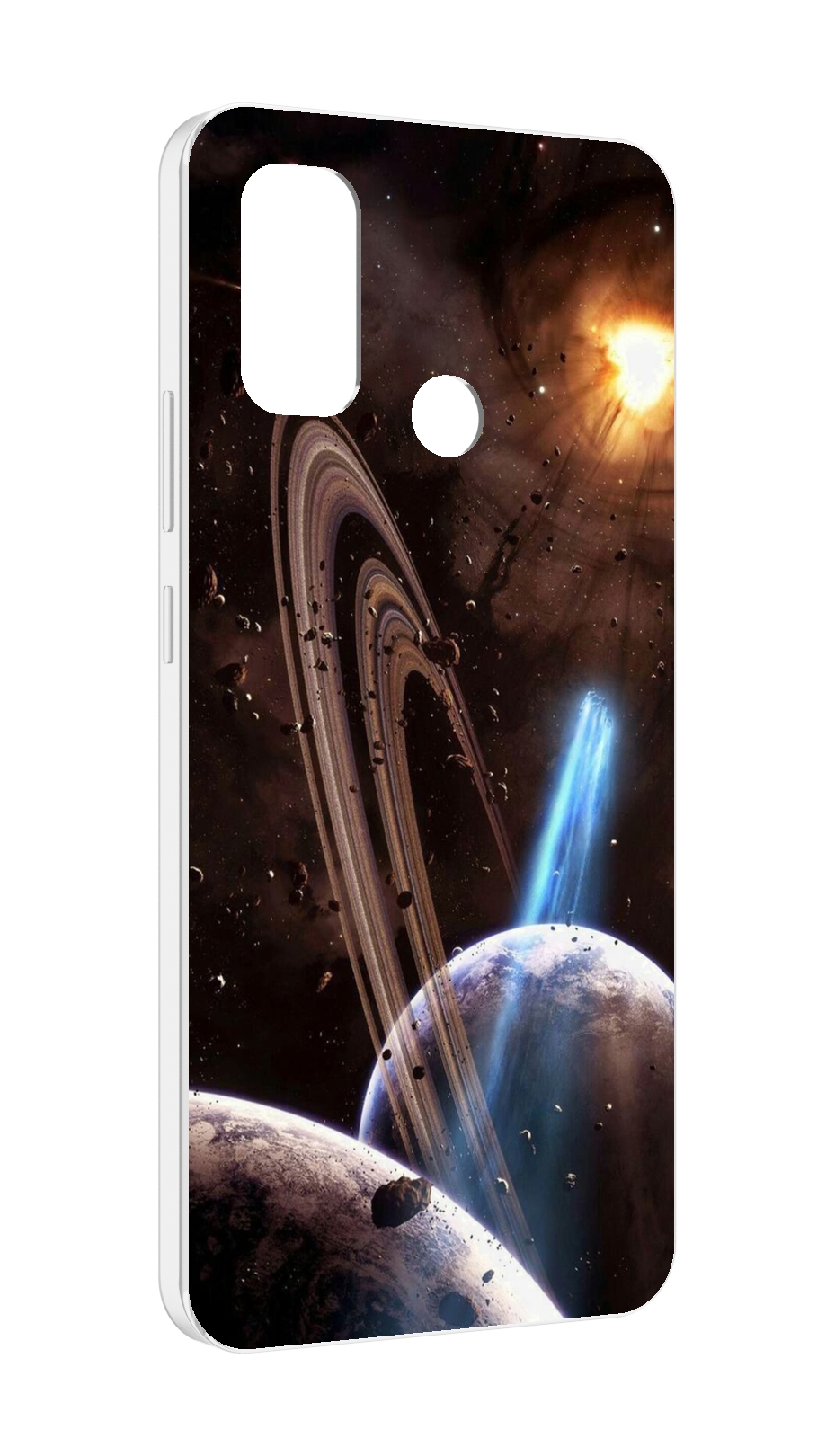 

Чехол MyPads сатурн в космосе для UleFone Note 10P/Note 10, Прозрачный, Tocco