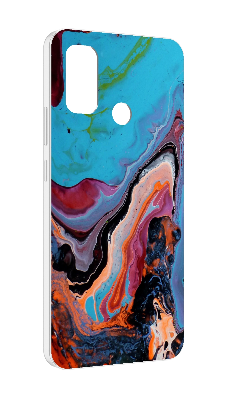 

Чехол MyPads смешанные краски для UleFone Note 10P/Note 10, Прозрачный, Tocco