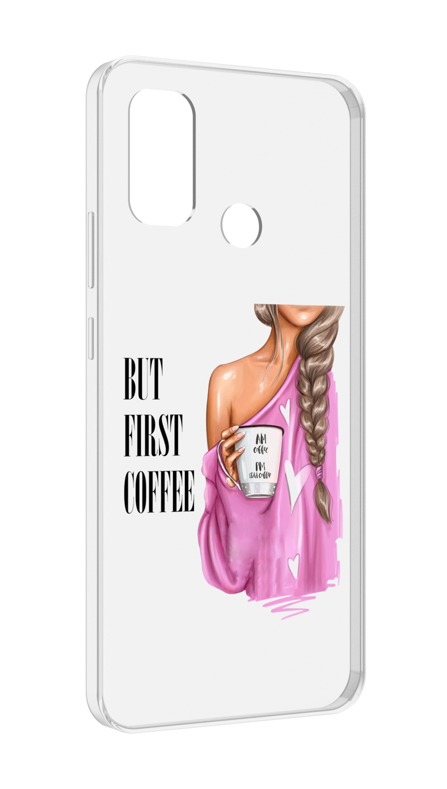 

Чехол MyPads сначала-кофе для UleFone Note 10P/Note 10, Прозрачный, Tocco
