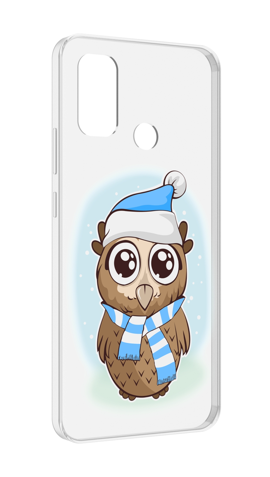 

Чехол MyPads сова-в-шарфике-и-шапке для UleFone Note 10P/Note 10, Прозрачный, Tocco