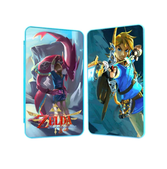 

Кейс для картриджей Zelda (Link & Mipha) 24 слота для Nintendo Switch, Разноцветный, Zelda (Link & Mipha) 24 слота