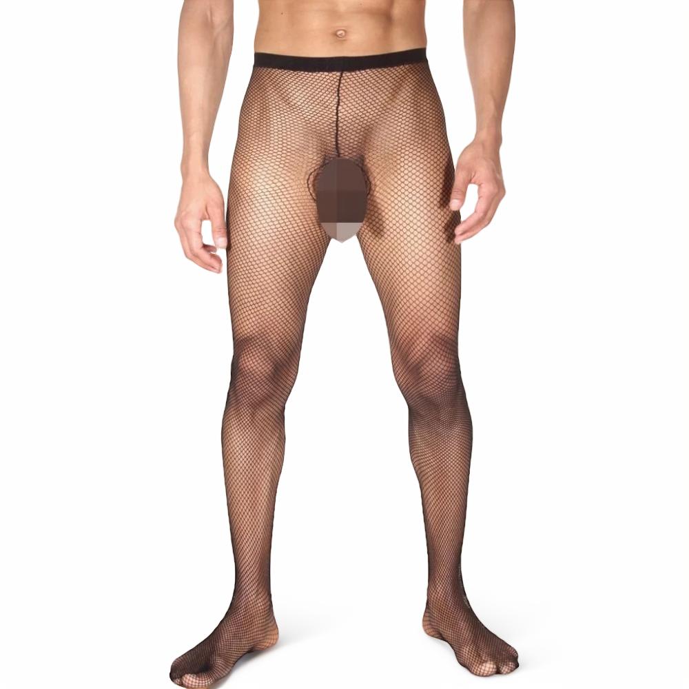 

Мужские легинсы черные в сетку LaBlinque LB15142 S-M, Черный, LB15142