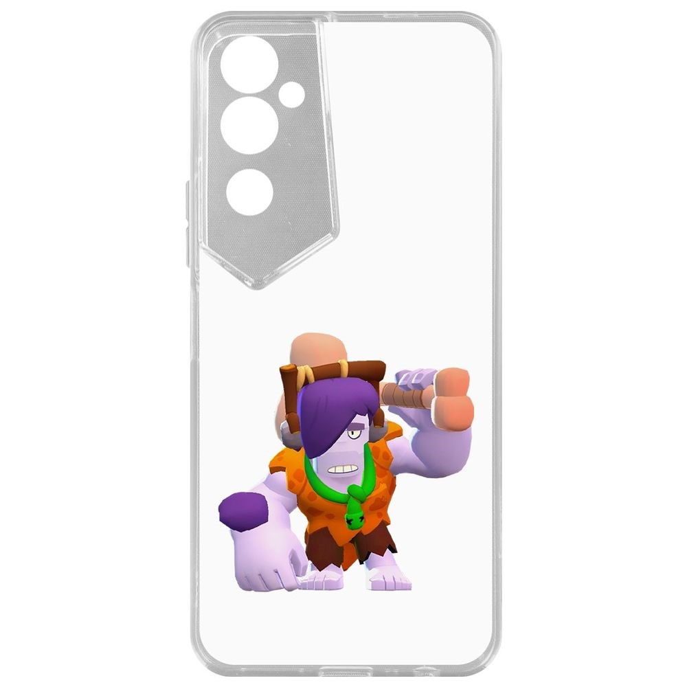 

Чехол Brawl Stars-Пещерный Фрэнк для Tecno Pova Neo 2, Прозрачный
