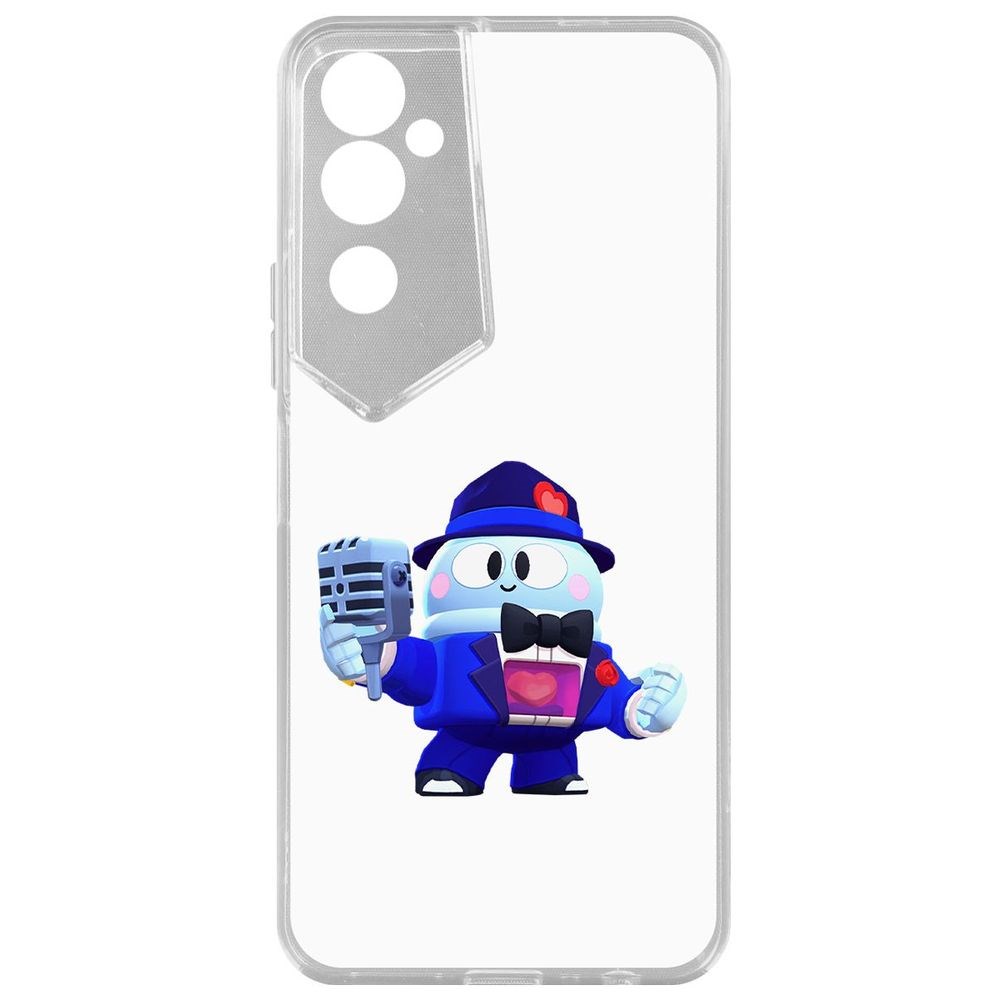 

Чехол Brawl Stars-Стильный Лу для Tecno Pova Neo 2, Прозрачный