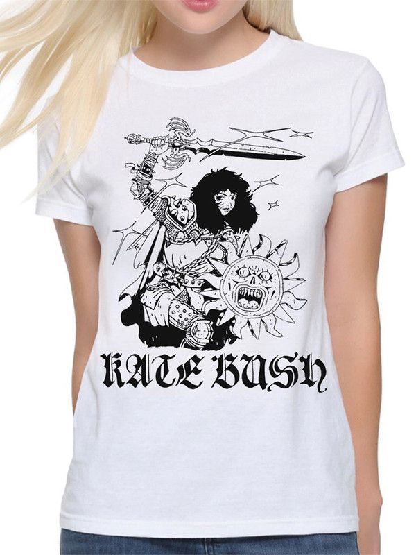 

Футболка женская DreamShirts Studio Кейт Буш - Kate Bush KAT-103322-1 белая 2XL, Белый, Кейт Буш - Kate Bush KAT-103322-1