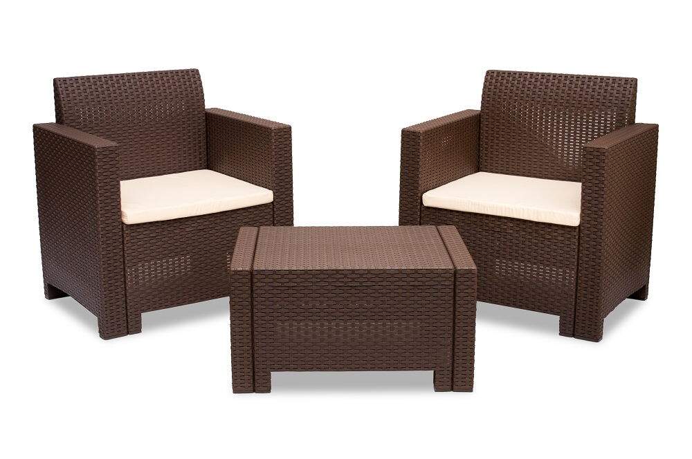 Набор садовой мебели B:rattan NEBRASKA TERRACE Set 9073.3