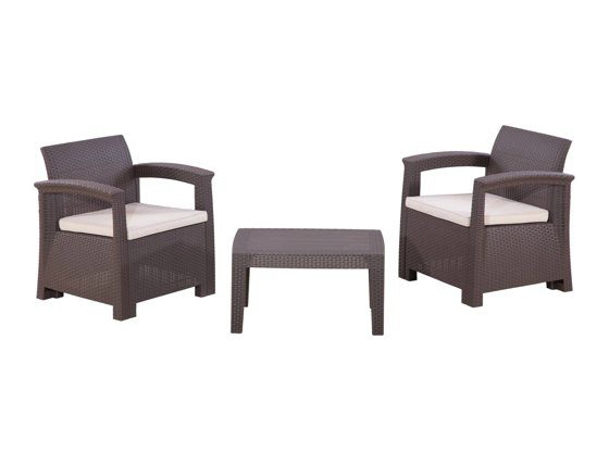 фото Набор садовой мебели b:rattan rattan comfort 3 sf4-2p