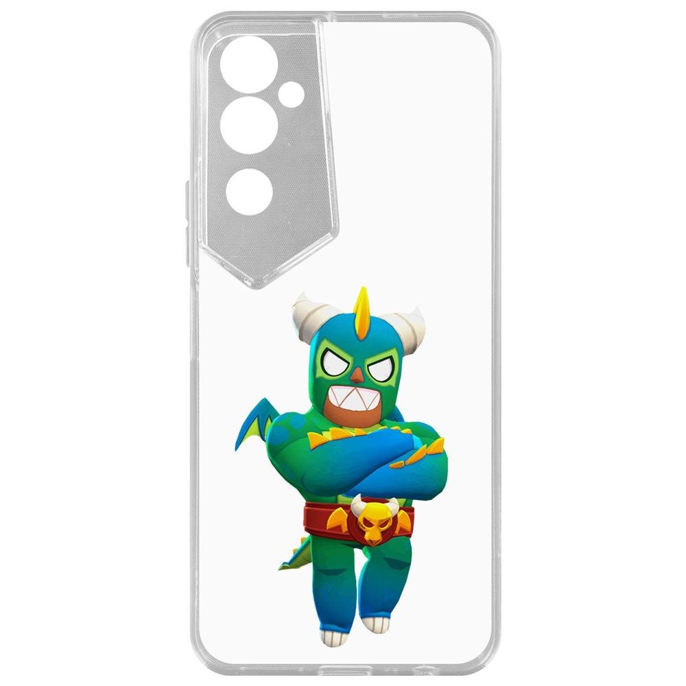 

Чехол Brawl Stars-Эль Дракон Вердозо для Tecno Pova Neo 2, Прозрачный