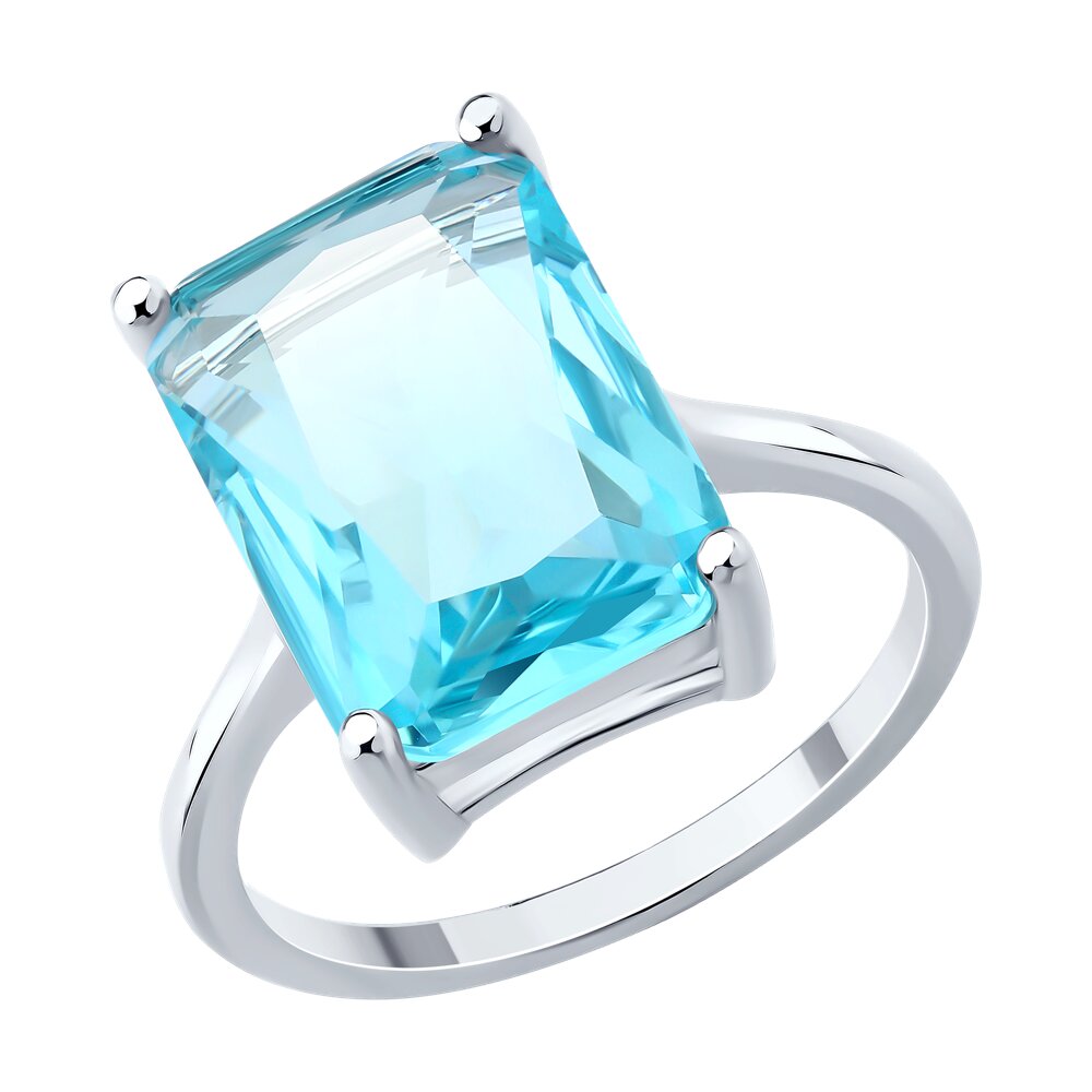 

Кольцо из серебра р. 17,5 SOKOLOV 94014246-91, фианит, 94014246-91