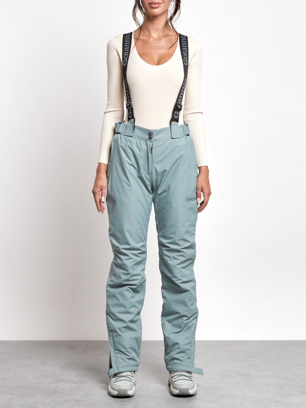 Горнолыжные брюки женские Colannia AD7602SS, светло-серый 42
