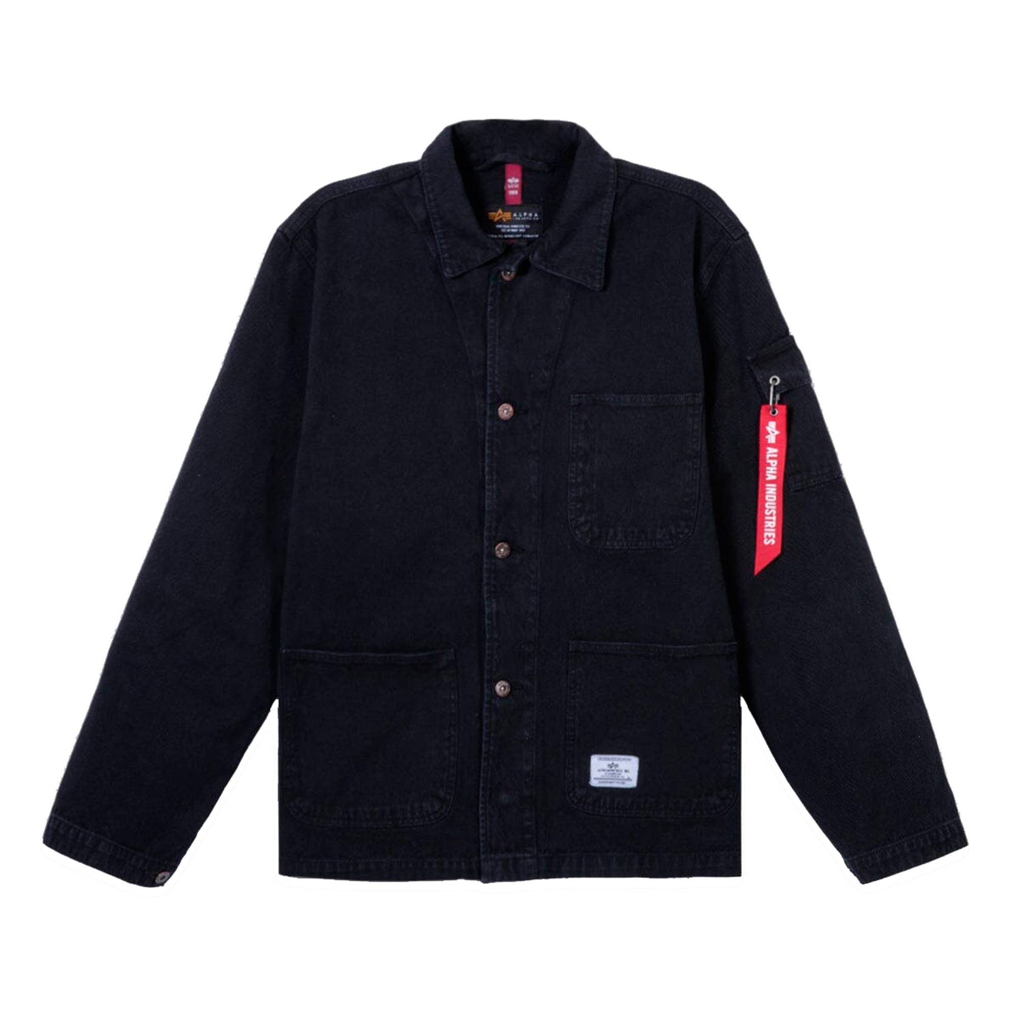 

Куртка мужская Alpha Industries N-3 Mod Utility Chore Coat черная S, Черный, N-3 Mod Utility Chore Coat